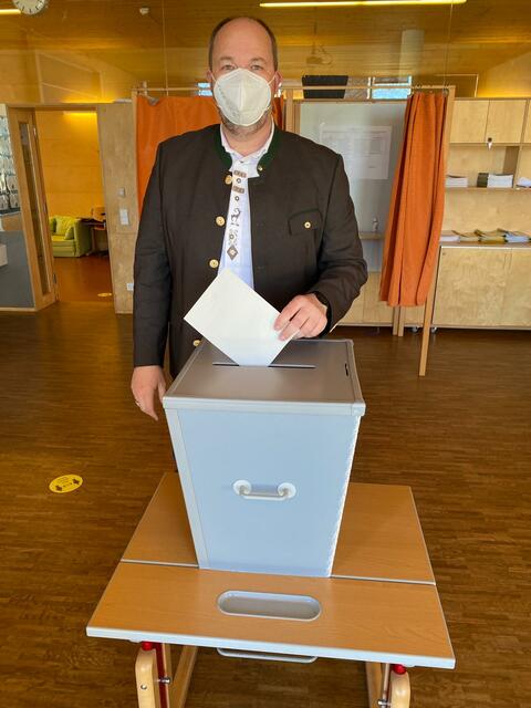 Hat in Eberndorf gewählt: Kajetan Glantschnig