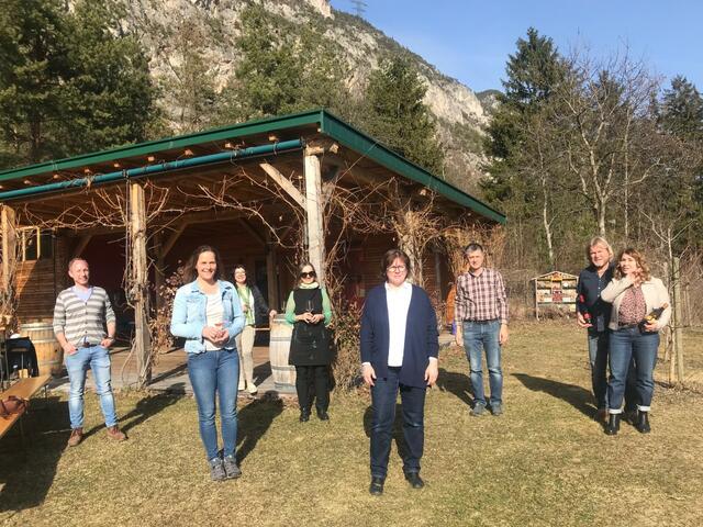 Die grüne Spitzenkandidatin Brigitte Amort (vorne) will weder am Feld noch in der Kammer eine Monokultur.