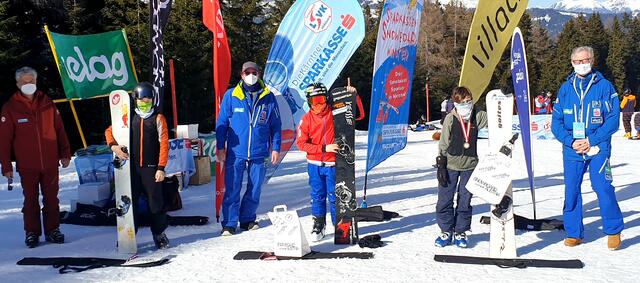 Staatsmeister Matthias Wundrak im Riesenslalom „Schüler 1“. Foto: Wundrak
