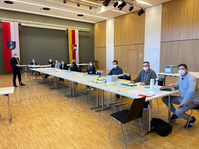 So sieht's im Rathausfestsaal St. Andrä aus.