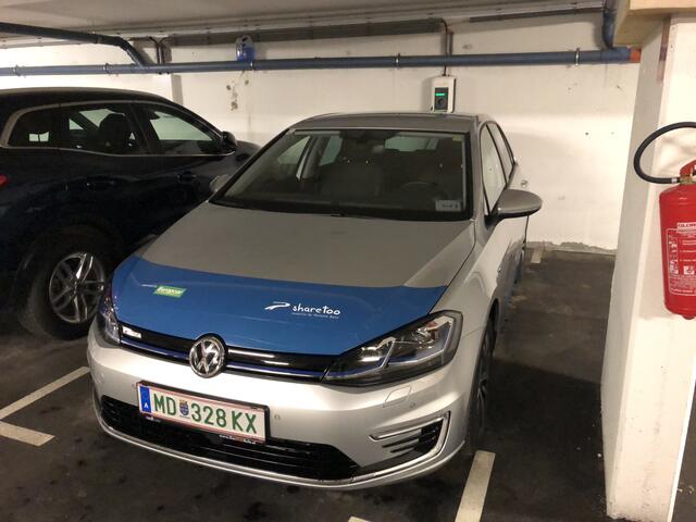 Der VW E-Golf steht nun allen Liesingern zur Verfügung