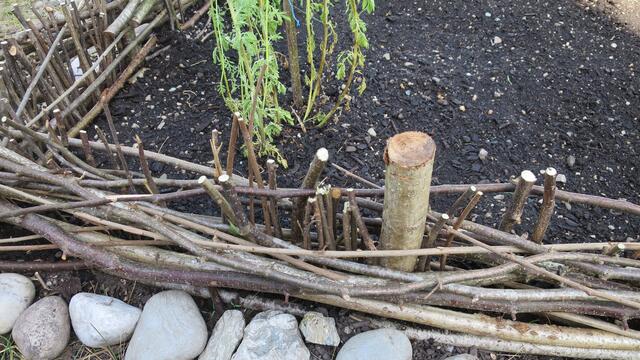 So baute man vor tausenden von Jahren ein Zaun. | Foto: RMK