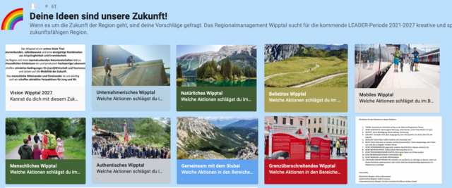 Anhand von Online-Padlets kann "mitgeredet" werden. | Foto: Screenshot