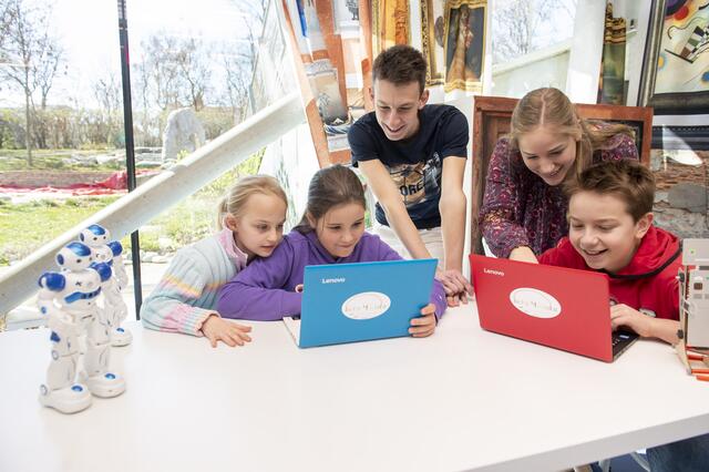 Wenn die Pandemie es zulässt, finden die Kurse "in echt" statt, wie hier im Grazer Kindermuseum FRida und freD. | Foto: Foto Fischer