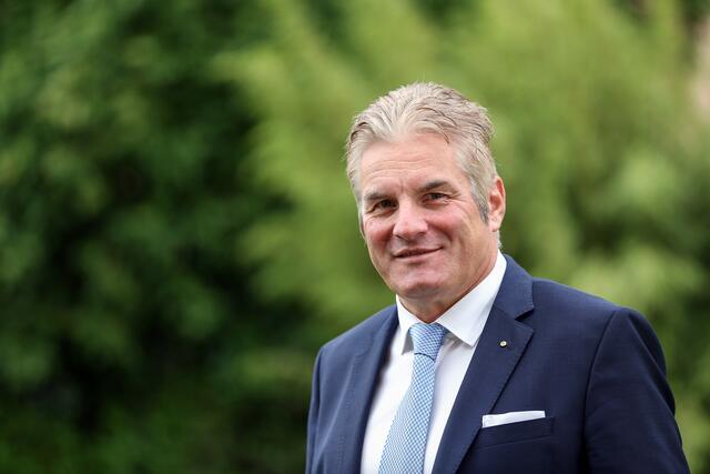 Karl Lehner ist der Präsident des Lions Clubs Rohrbach-Böhmerwald.