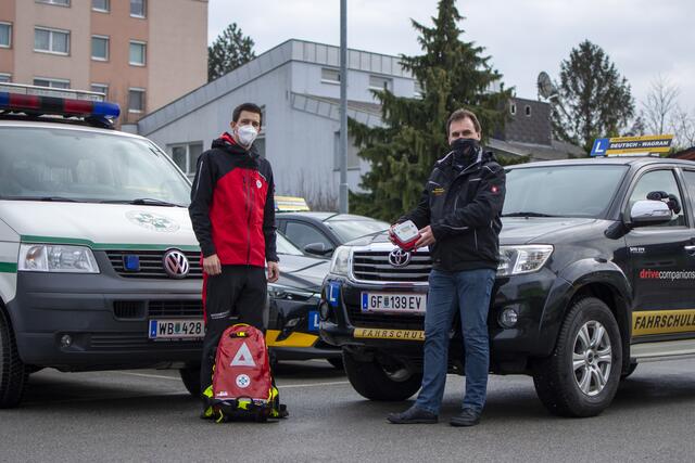 Lukas Turk und Roland Zigala. | Foto: ÖBRD NÖ/W