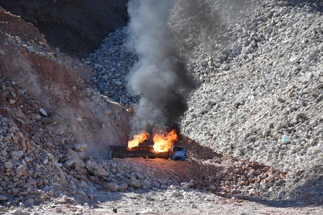 Zu einem Cobra-Einsatz in Söll kam es am 2. März wegen einer brennender Gasflasche.   | Foto: ZOOM.Tirol