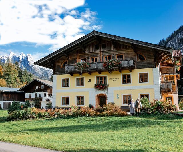 Der Götzbauernhof in Unken. Foto Maria Vitzthum