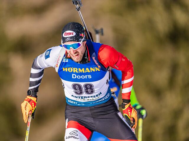 Dominik Landertinger im WM-Sprint 2020.