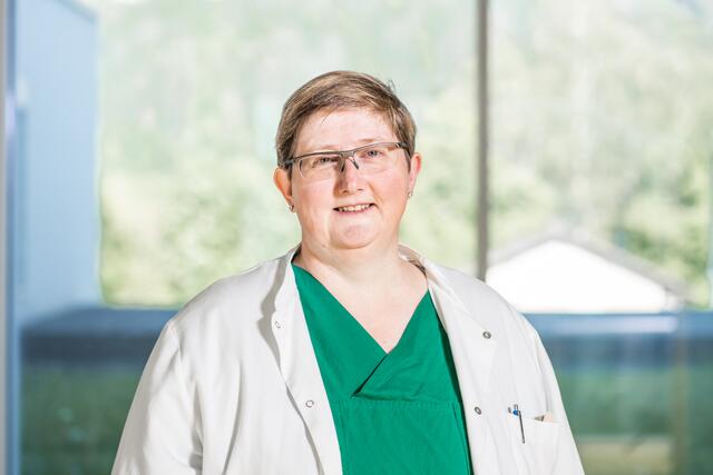 Michaela Ranta, Oberärztin der Abteilung für „Hals-, Nasen-, Ohrenheilkunde, Kopf- und Halschirurgie“ am Schwerpunktkrankenhaus Feldkirch | Foto: Karin Nussbaumer