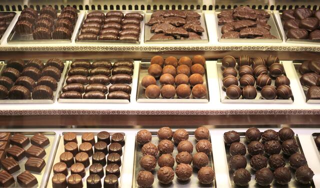 Ein besonderes Highlight: die Trüffel-Pralinen-Theke.