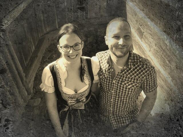 Katrin Grünewald und Renè Gallmayer.  | Foto: KK