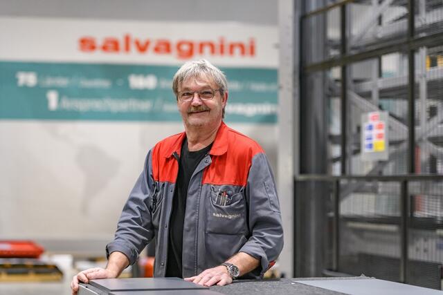 „Faszinierende Technik und tolle Kameradschaft zeichnen das Unternehmen Salvagnini aus“, sagt Norbert Rapata.