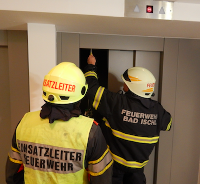 Liftöffnung in Bad Ischl.