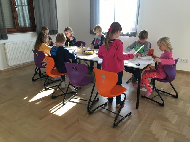 Gemeinsam lernen, spielen, basteln und Zeit verbringen – das ist jeden Dienstag das Credo der Ganztagesschule in Neudorf bei Passail.