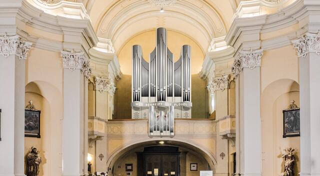 So soll die neue von Tillmann Späth und Valerie Export gestaltete Orgel in der Pöstlingbergkirche ab 2023 aussehen.