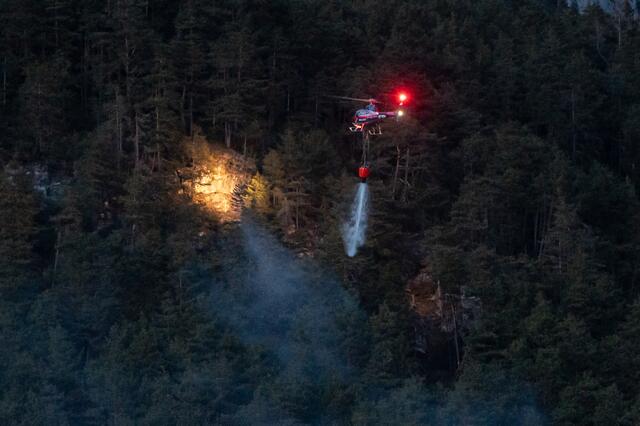 Gestern kam es in Telfs kurz vor 18:00 erneut zu einem Brandgeschehen. | Foto: zeitungsfoto.at