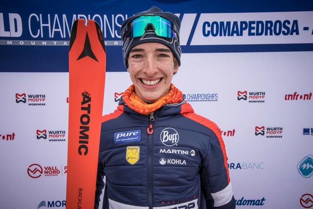 Julian Tritscher aus Ramsau am Dachstein darf sich nach einer wahren Aufholjagd im Finale nun Weltmeister nennen. | Foto: Maurizio Torri