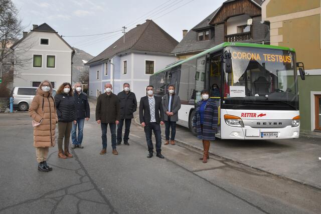 Die Testbusse sind seit Februar im Bezirk Murau unterwegs.