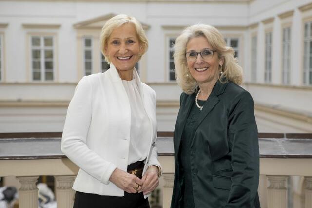 Vizepräsidentinnen des Österreichischen Gemeindebundes Bürgermeisterin Sonja Ottenbacher und Bürgermeisterin Roswitha Glashüttner | Foto: Gemeindebund