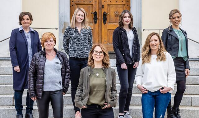 Das Frauenpower-Team von Haarstyle Regina | Foto: Fred Lindmoser