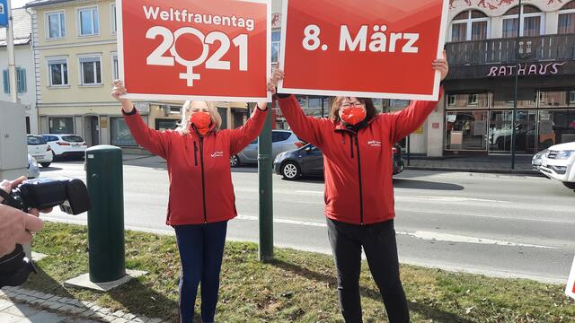 Auch die Voitsberger SPÖ-Frauenvorsitzende Christine Hemmer (r.) war dabei.