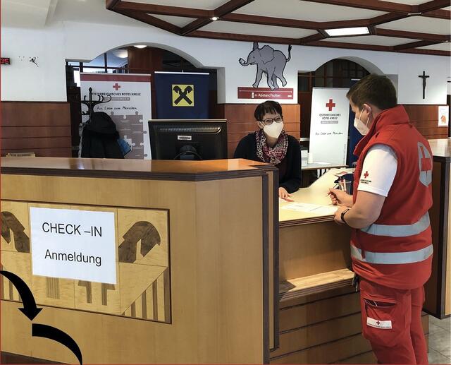 Die Öffnungszeiten des Covid-Teststandorts im alten Raiffeisen-Gebäude in Micheldorf ändern sich ab Montag, 8. März.
