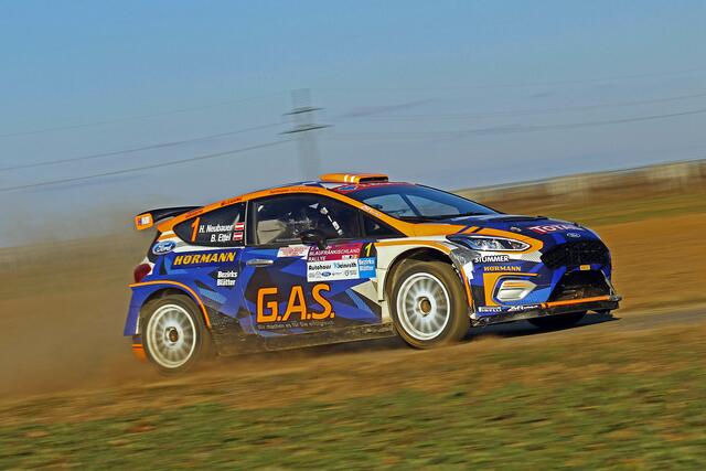 Es war das erste Antreten des St. Michaelers mit dem neuen "Ford Fiesta Rally2" bei einer reinen Asphalt Rallye.