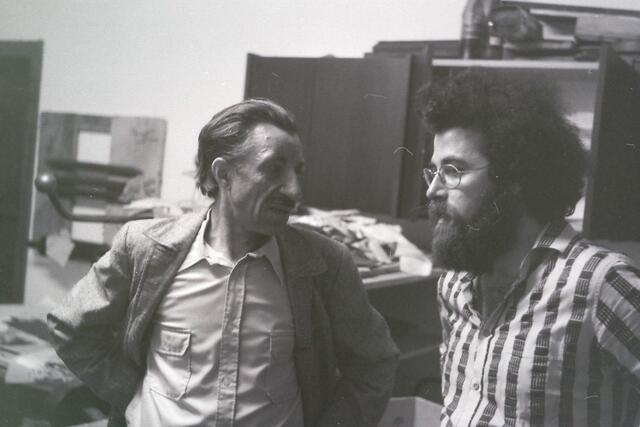 Feri Zotter und Giuseppe Sinopoli besprechen den Kultursommer. | Foto: Eduard Sauerzopf und  Peter Sattler