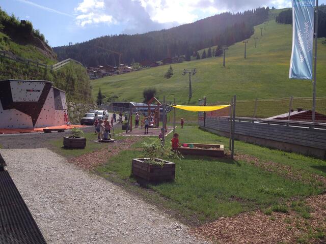 Stets gut besucht: Der Spielplatz in Dienten. | Foto: Christoph Portenkirchner (Porti Sport GmbH)