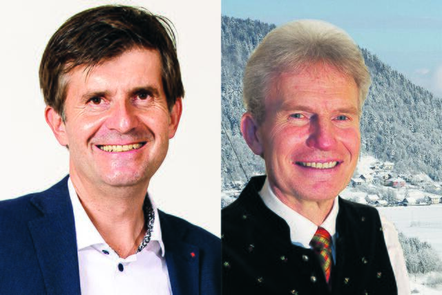 Gerhard Koller (SPÖ) und Willibald Wutte (Team Wutte) stellen sich der Stichwahl.