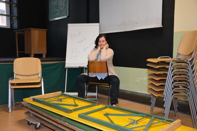 Kein Publikum, aber trotzdem positiv gestimmt: Tünde Gruber vom Minitheater KAWOST hofft, im Sommer wieder durchstarten zu können.