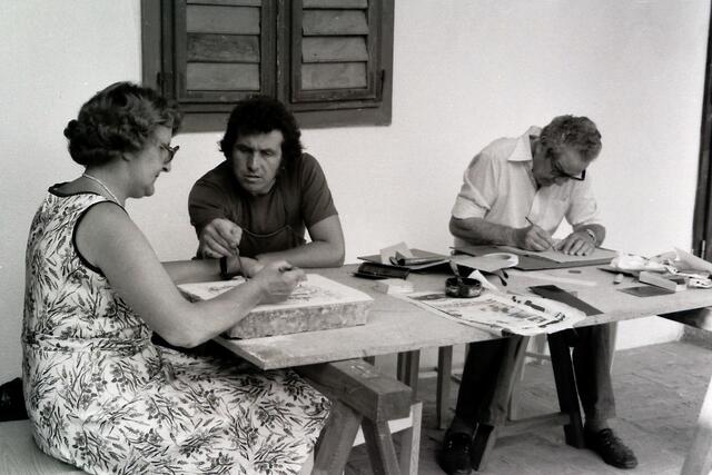 Herbert Schügerl war einige Jahre Lehrer bei den Neumarkter Sommerkursen. | Foto: Eduard Sauerzopf und  Peter Sattler