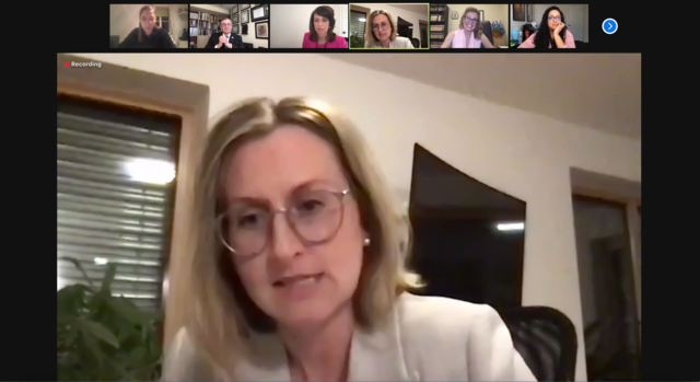 Karin Buchgraber, Vize-Bürgermeisteirn von Bärnbach, war bei der Diskussion am Weltfrauentag mit dabei. | Foto: KK