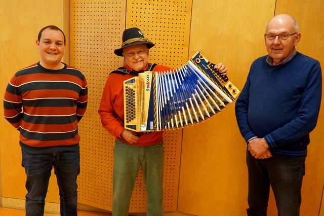 Dominik Völker, Peter Chudik, Sepp Weber | Foto: privat