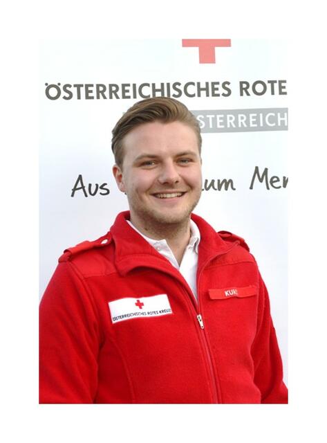 Mario Kurz ist ehrenamtlich beim Roten Kreuz tätig. | Foto: Foto: Rotes Kreuz