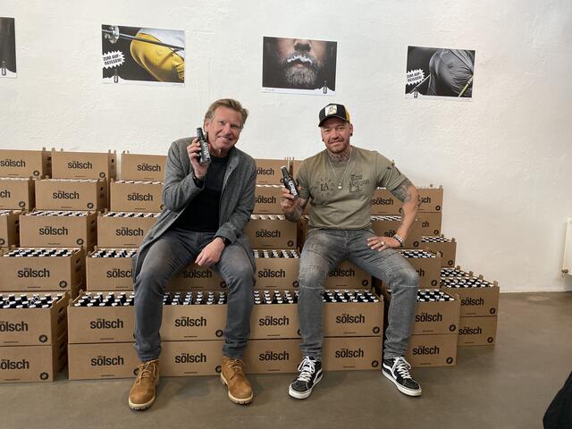 Walter Delle Karth , PR-Beratung Hermann Maier, und Marco Volderauer, Coffee Bar Innsbruck | Foto: Privat