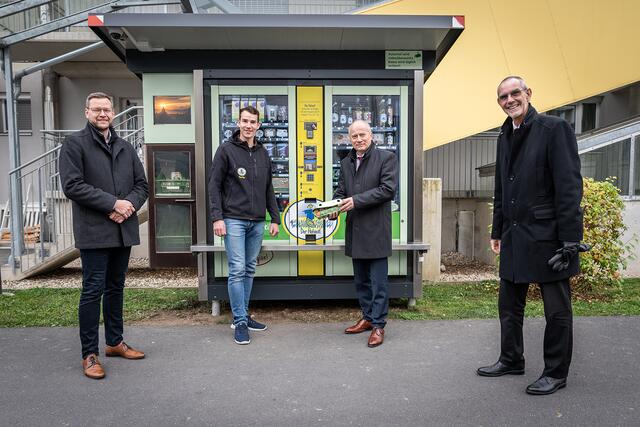 Erfreut: Stieber, Schlegl, Seitinger und Krainer (v.l.) | Foto: Lebensressort/Streibl