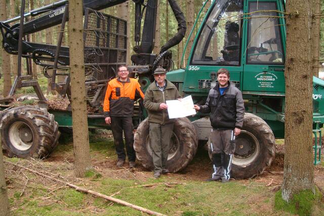 Harald Seiler, Karlheinz Piringer und Michael Graussam (v.l.). | Foto: Christian Seiler