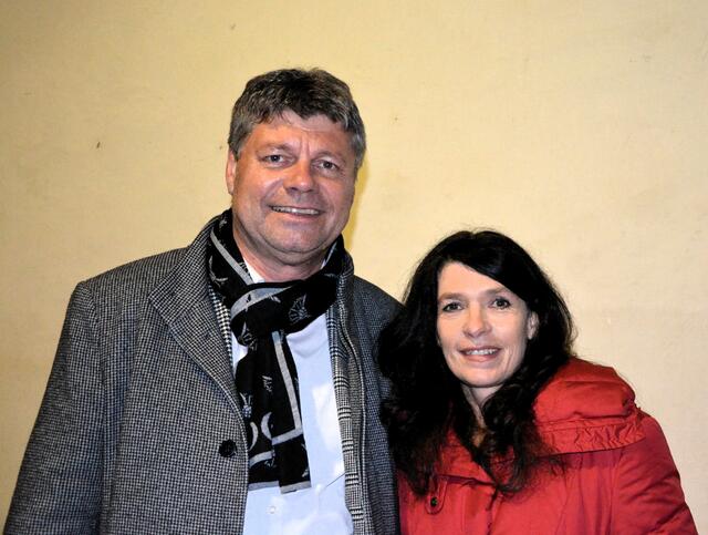 Gerhard Pirih, Bürgermeister von 2013 bis 2021, mit Gattin Petronilla