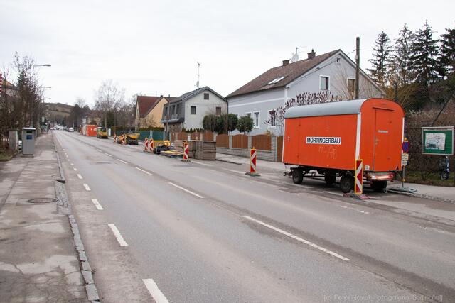 Baustelle Hauptstraße Kierling | Foto: Peter Havel