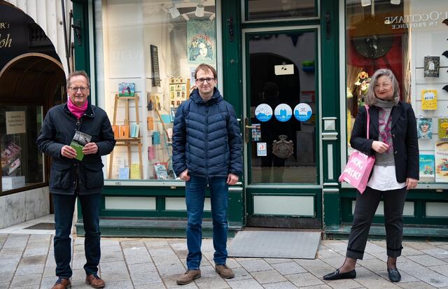 Am Donnerstag, 18. März, wird im Rahmen des Vorlesetages in ganz Österreich vorgelesen: Helmut Hofer-Gruber, Mathias Jardschin, Gertraud Auinger-Oberzaucher