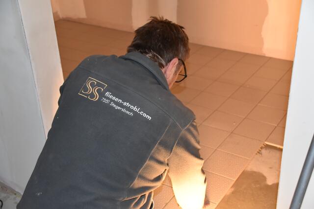 Derzeit wird noch fleißig gearbeitet. | Foto: Michael Strini