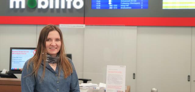 Nadine Rohrmoser ist Mobilitos erstes Lehrmädchen. | Foto: Mobilito