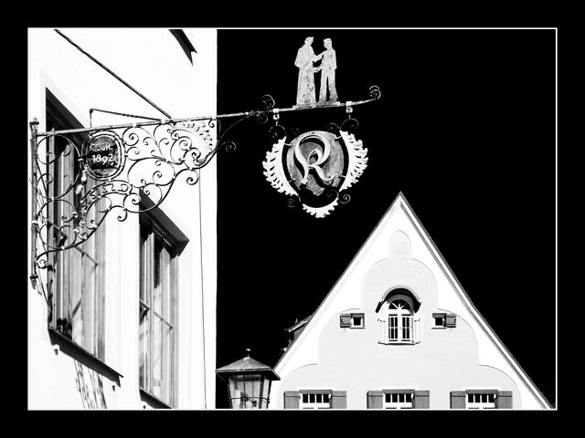 IMG_4680_Nasenschild in Füssen | Foto: © by Ing. Günter Kramarcsik