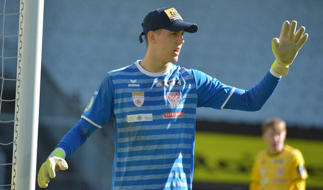 KSV-Goalie Franz Stolz