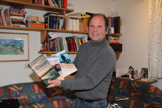 Die Geschichten von Wolfgang Schinwald sind rund um den Wallersee angelegt.