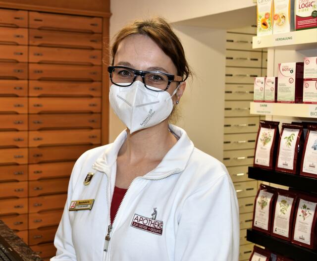 Franziska Wagner ist Mutter, Apothekerin, Bürgermeister Stellvertreterin der Gemeinde Golling und Obfrau der  Innteressensgemeinschaft Golling (Kaufmannschaft) | Foto: Martin Schöndorfer