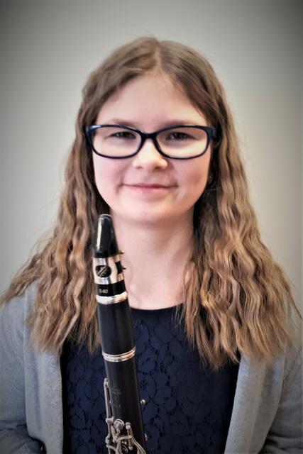 Ilvy Pölzl brillierte an der Klarinette | Foto: KK