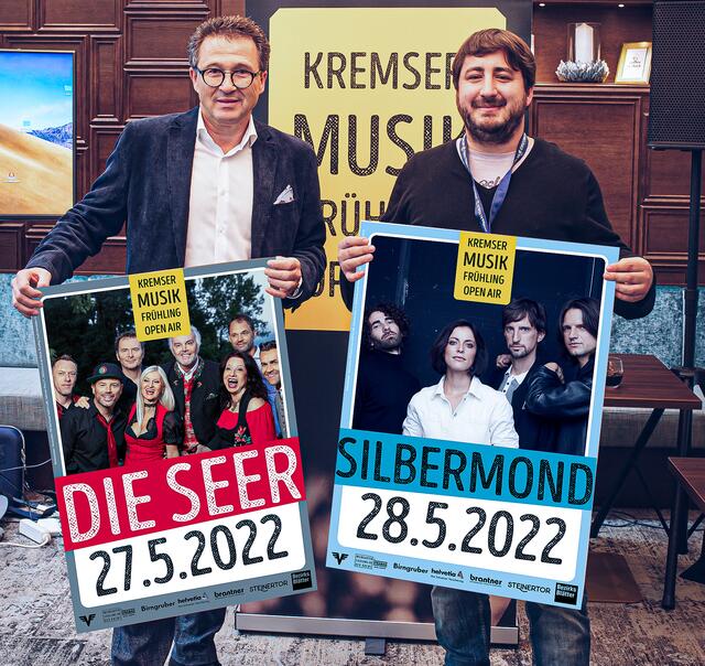 Dank der Zusammenarbeit aller Beteiligten, konnte der 2. Kremser Musikfrühling mitsamt seinem hochkarätigen Programm um ein Jahr verschoben werden. Die „Seer“ und „Silbermond“ werden nun am 27. & 28. Mai 2022 live am Südtirolerplatz zu erleben sein.